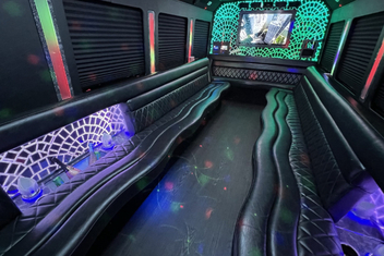 Provo Limo Bus Interior