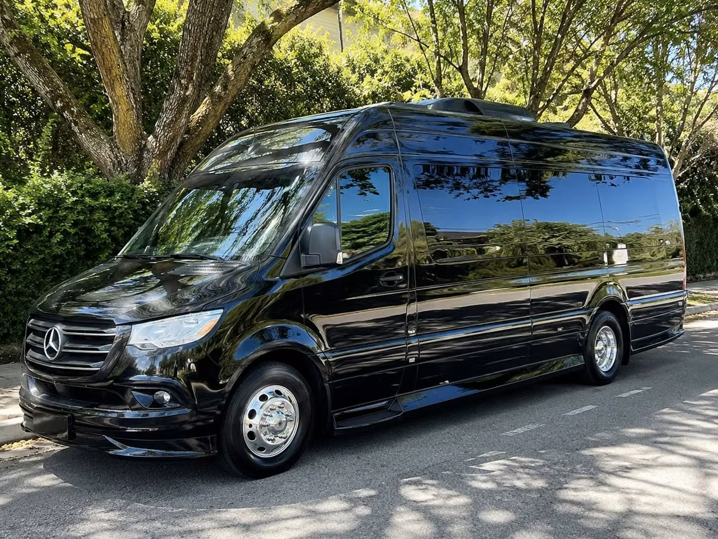 provo sprinter van rental with driver